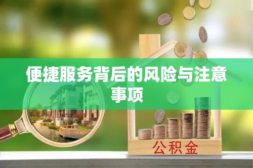 乡宁便捷服务背后的风险与注意事项